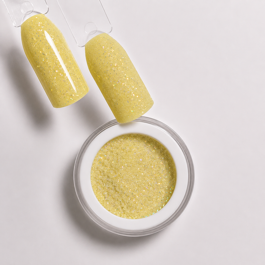 Acryl Powder ⎥ #13⎥ Yellow Glitzer