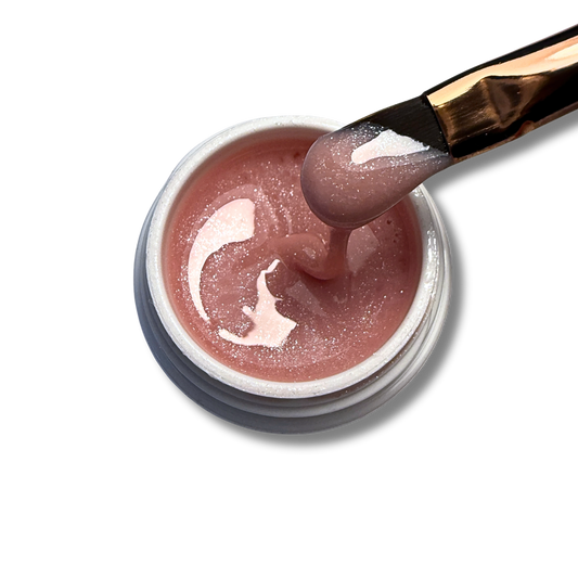 MAGICALLY Fiberglasgel - Natural Silver Glimmer | 15/50 ml | NO FILE