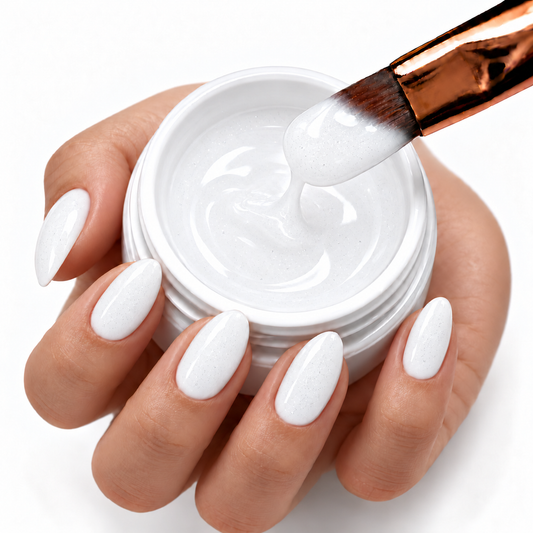 MAGICALLY Fiberglasgel - Frozen White | 15/50 ml | NO FILE