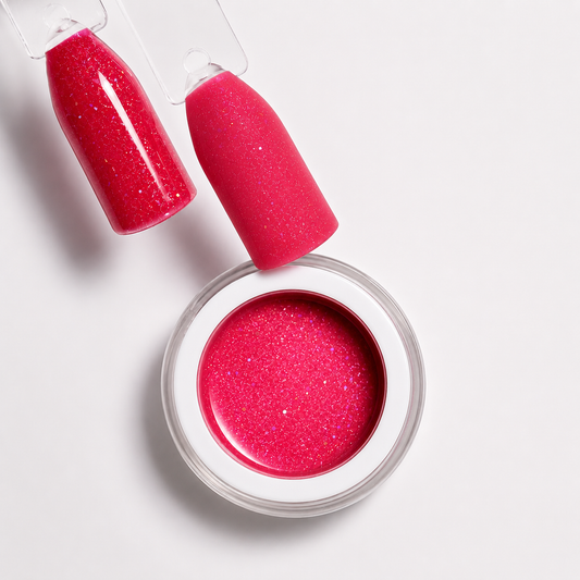 Acryl Powder ⎥ #1 ⎥ Rot Glitzer