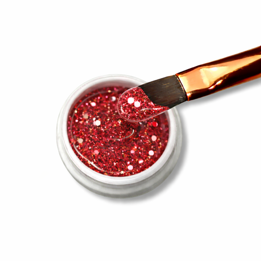 MAGICALLY Glittergel - #900 Derya Red | 5 ml