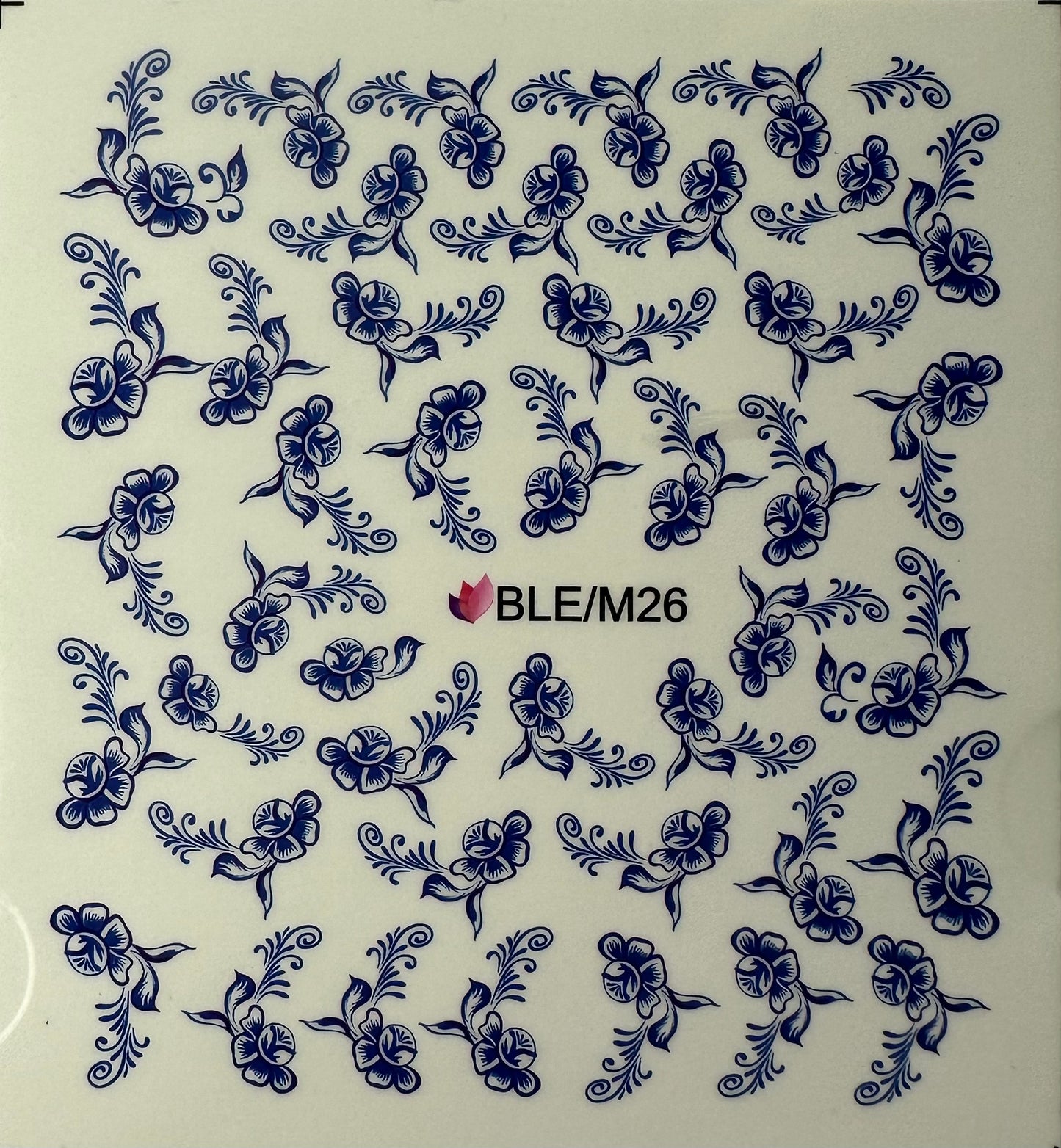 Flower Power 8 - Watertattoo Sticker