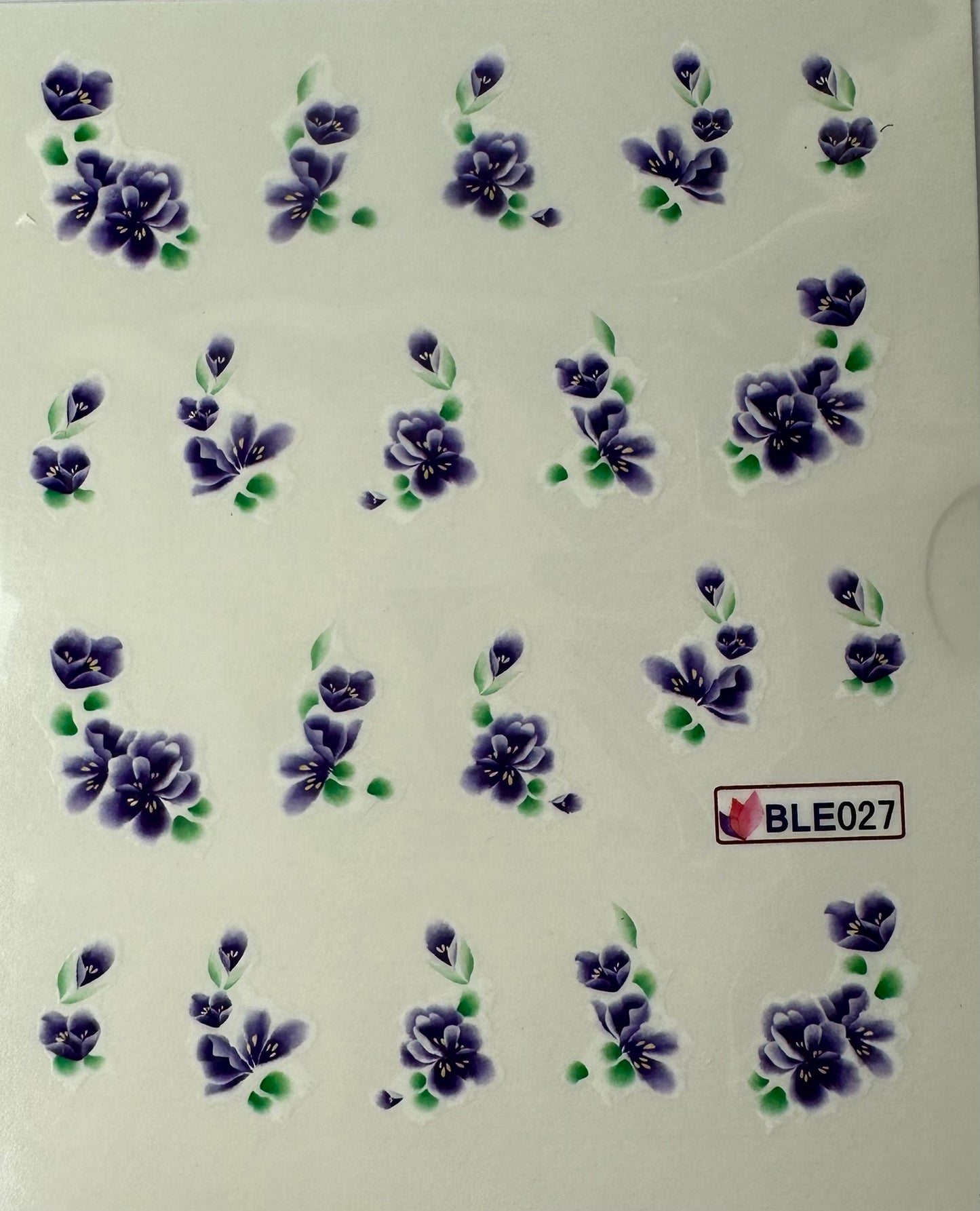 Flower Power 11 - Watertattoo Sticker