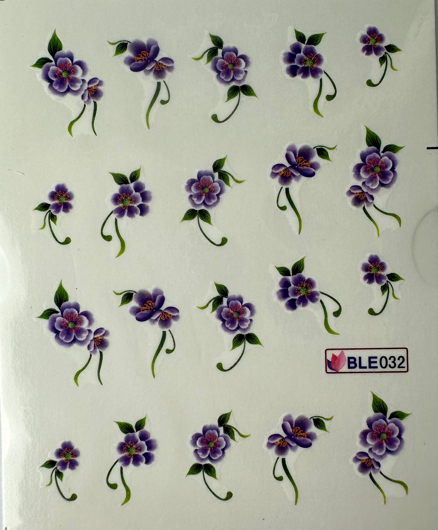 Flower Power 13 - Watertattoo Sticker