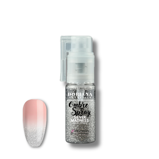Doriana Cosmetics Ombré Spray - Silver Madness, 5g