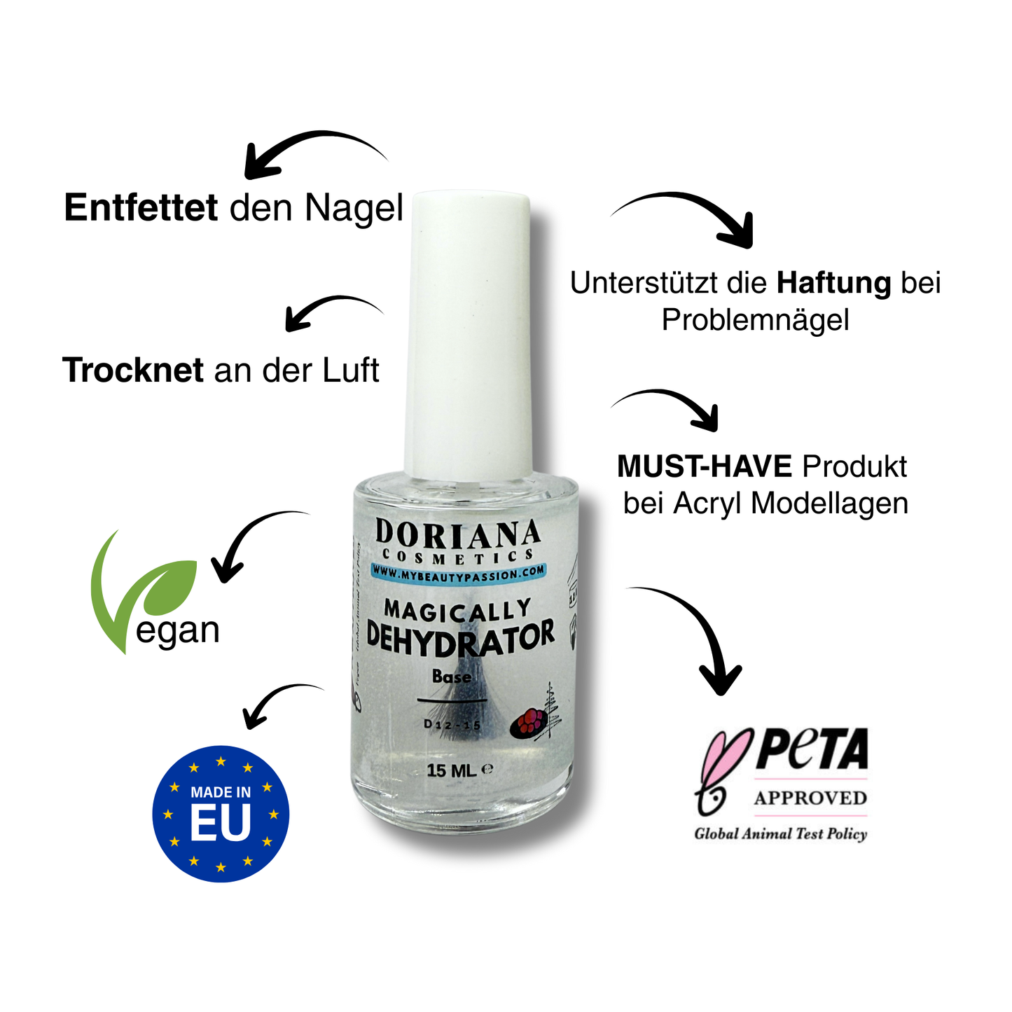 Disidratatore a base MAGICALMENTE Doriana Cosmetics