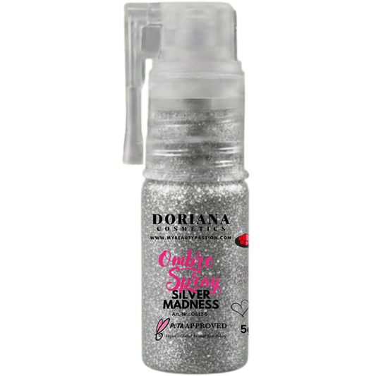 Doriana Cosmetics Ombré Spray - Silver Madness, 5g