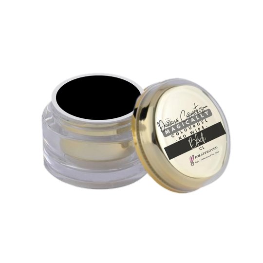Doriana Cosmetics MAGICALLY Colourgel - no wipe - Black (Art.-Nr.C1), 5 ml - Doriana Cosmetics GmbH