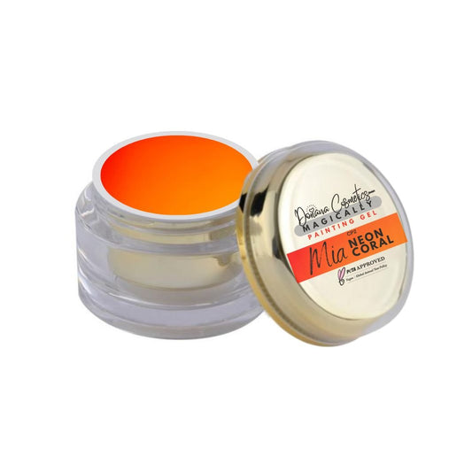 Doriana Cosmetics MAGICALLY Paintinggel - Mia - Neon Coral (Art.-Nr.CP2) - Doriana Cosmetics GmbH