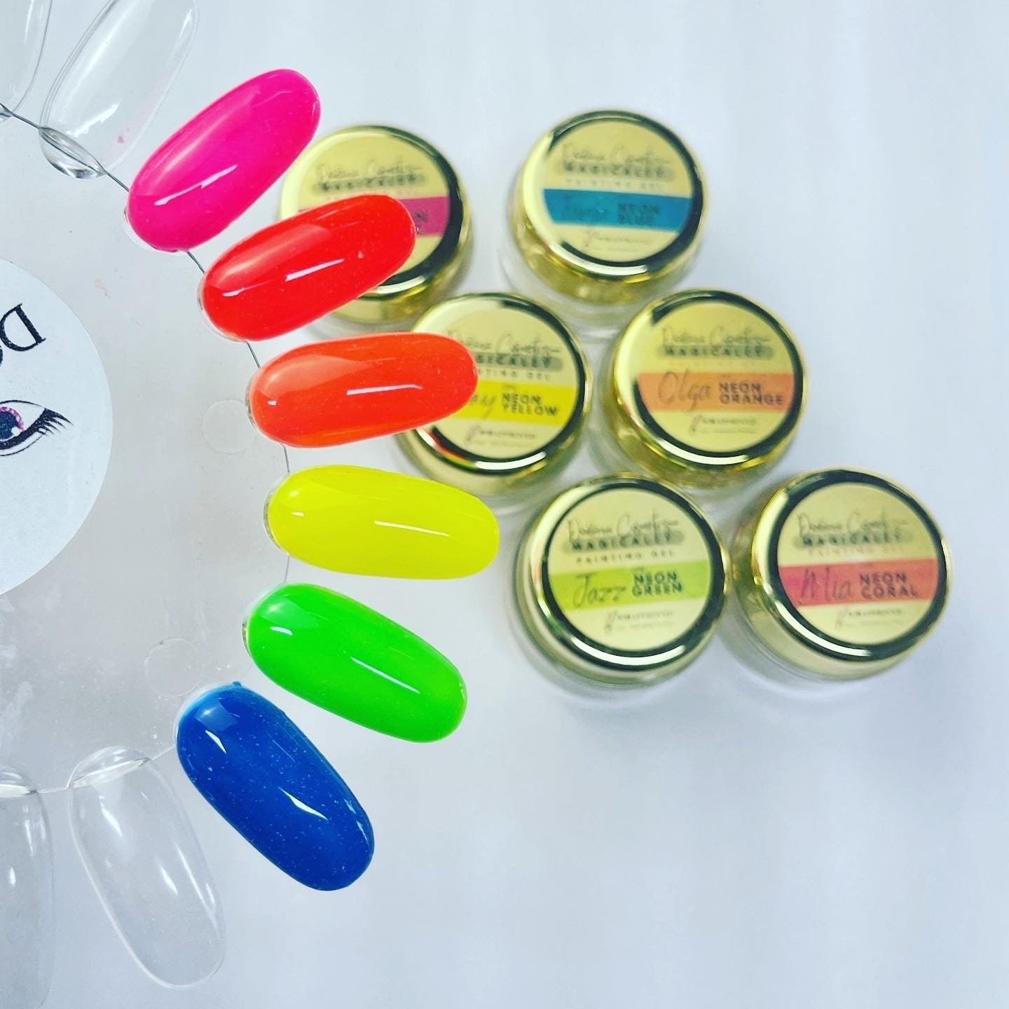 Doriana Cosmetics MAGICALLY Paintinggel - Olga - Neon Orange (Art.-Nr.CP3) - Doriana Cosmetics GmbH