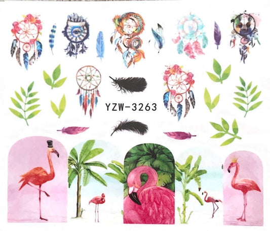 Flamingo & Traumfänger Wraps - Watertattoo - Doriana Cosmetics GmbH