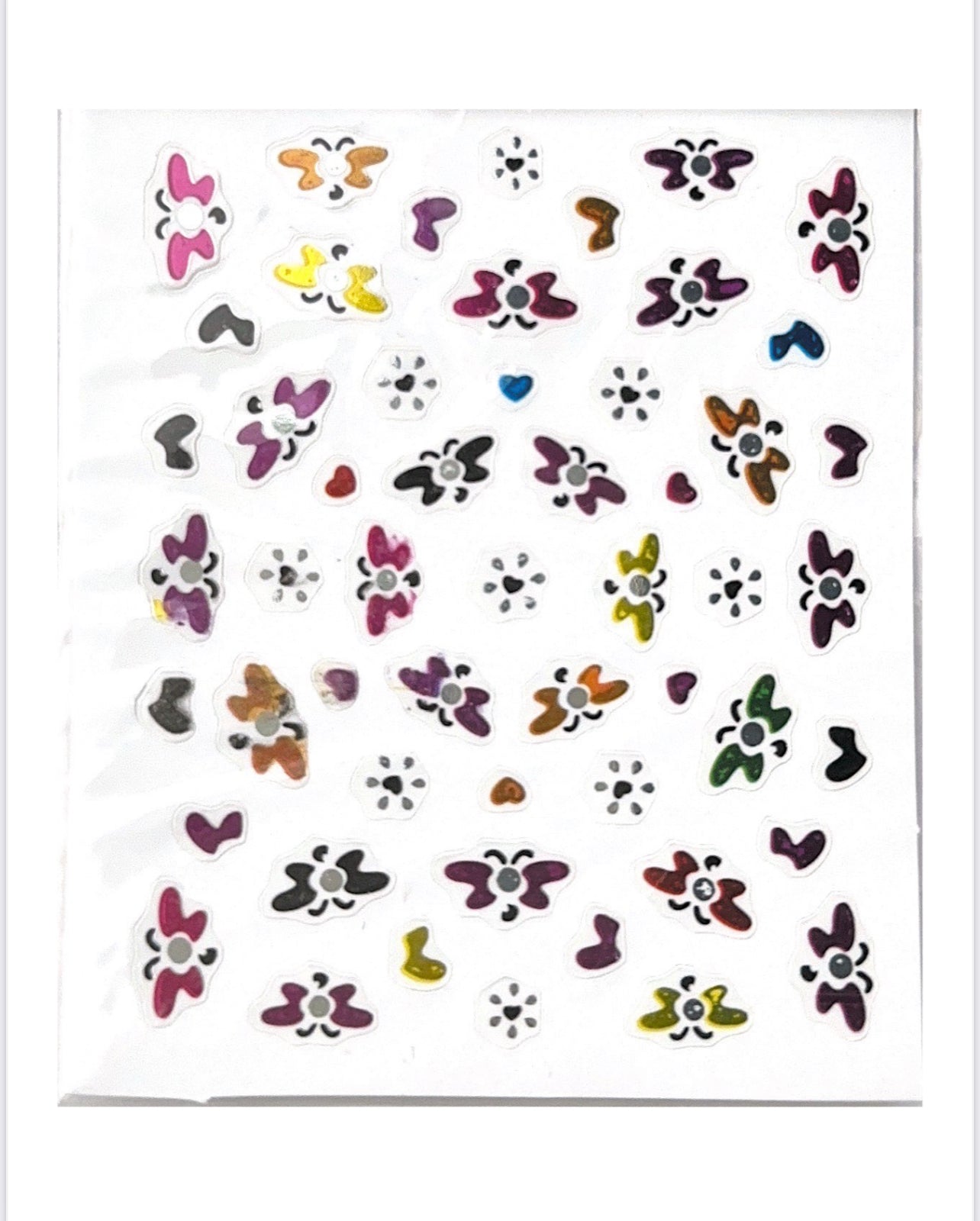 Kids Schmetterling - Selbstklebende Sticker - Doriana Cosmetics GmbH