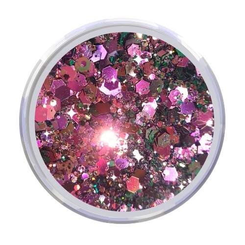 MAGICALLY Glitter Pulver - Lila Green GROB Art.-Nr.J17 - Doriana Cosmetics GmbH