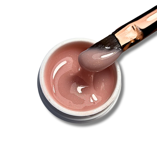 MAGICALLY Fiberglasgel - Pink Golden Glimmer | 15/50 ml |  NO FILE