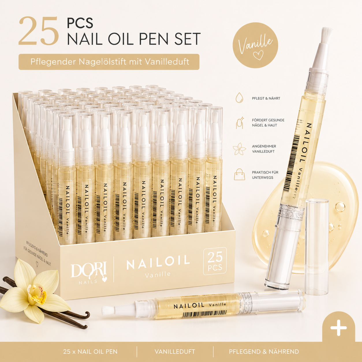 25 x Nagelöl Stifte ⎥für den Wiederverkauf