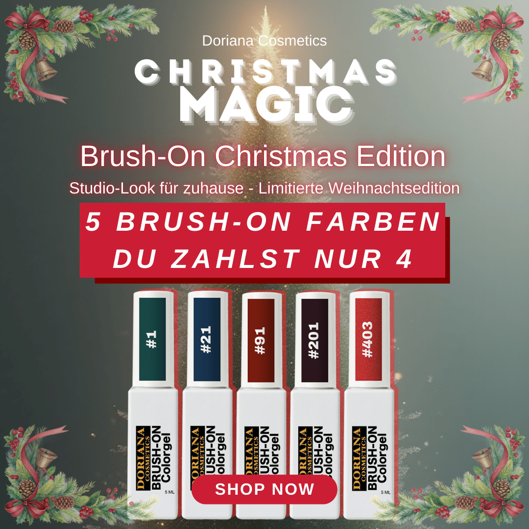 Brush-On Christmas Edition - 5 × 5 ml Brush-On Colourgele