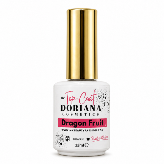 Doriana Cosmetics MAGICALLY Top Coat - Dragon Fruit - no wipe -, 5 ml