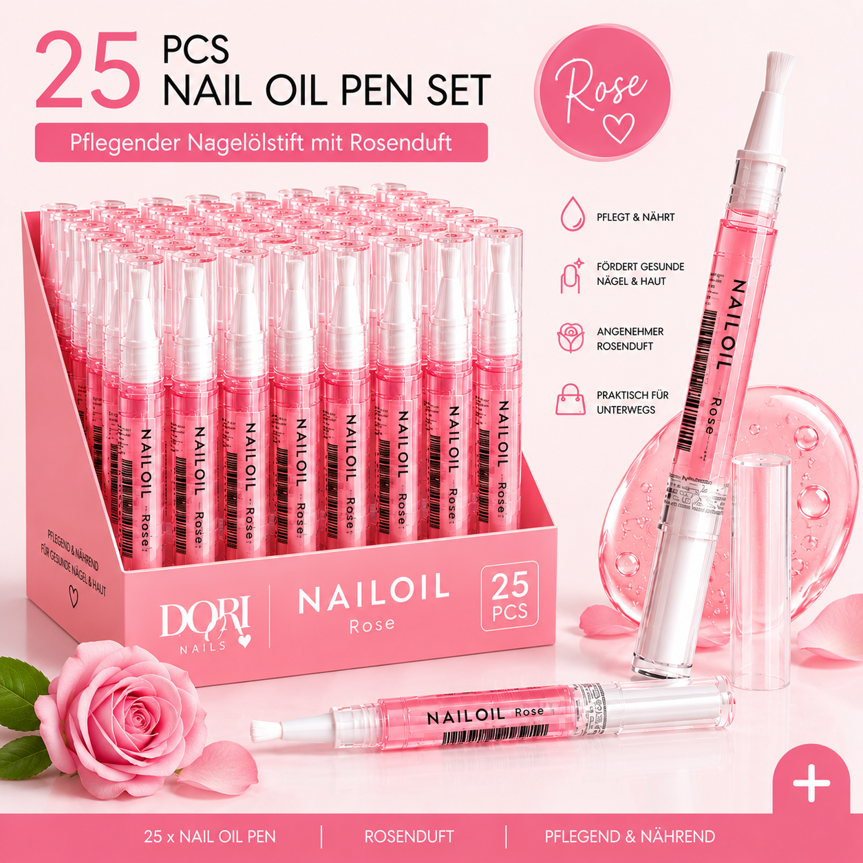 25 x Nagelöl Stifte ⎥für den Wiederverkauf