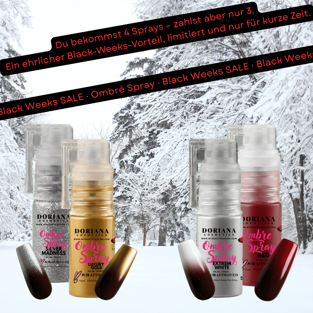 Festive Ombré Edition - 4 x 5 g festliches Ombré Spray