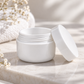 Leerer 5 ml Tiegel / Dose | Doppelwandig | Weiß