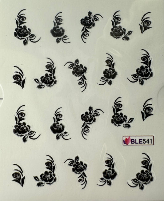 Flower Power 15 - Watertattoo Sticker