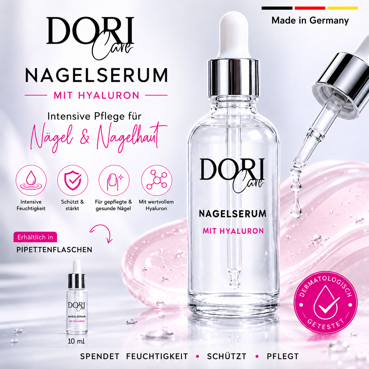 DORICare Nagelserum mit Hyaluron
