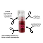 Doriana Cosmetics Ombré Spray - Red, 5g