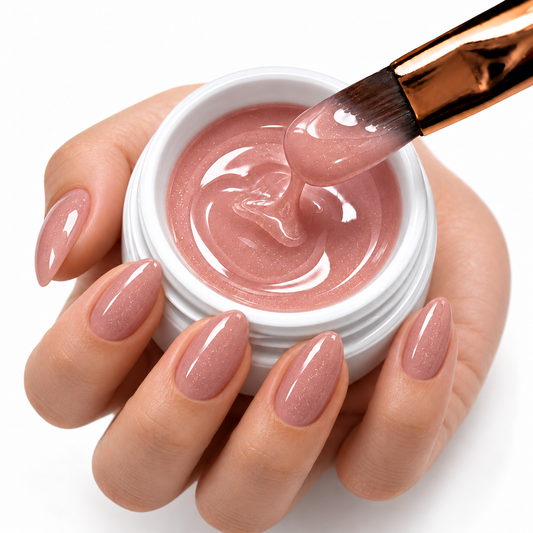MAGICALLY Fiberglasgel - Natural Silver Glimmer | 15/50 ml |  NO FILE