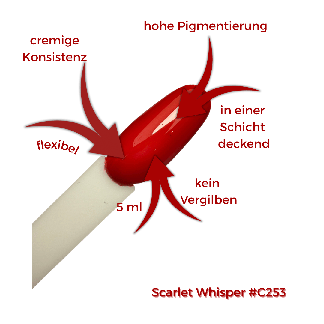 Doriana Cosmetics MAGICALLY Colourgel - Scarlet Whisper (Art.-Nr.C70-253)