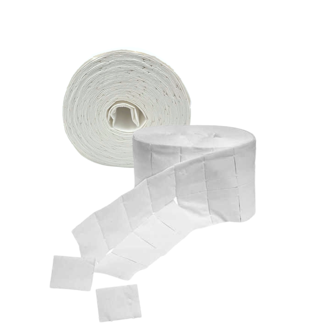 2x 500er Zellettenrolle Fusselfrei  | 1000 Zellstofftupfer