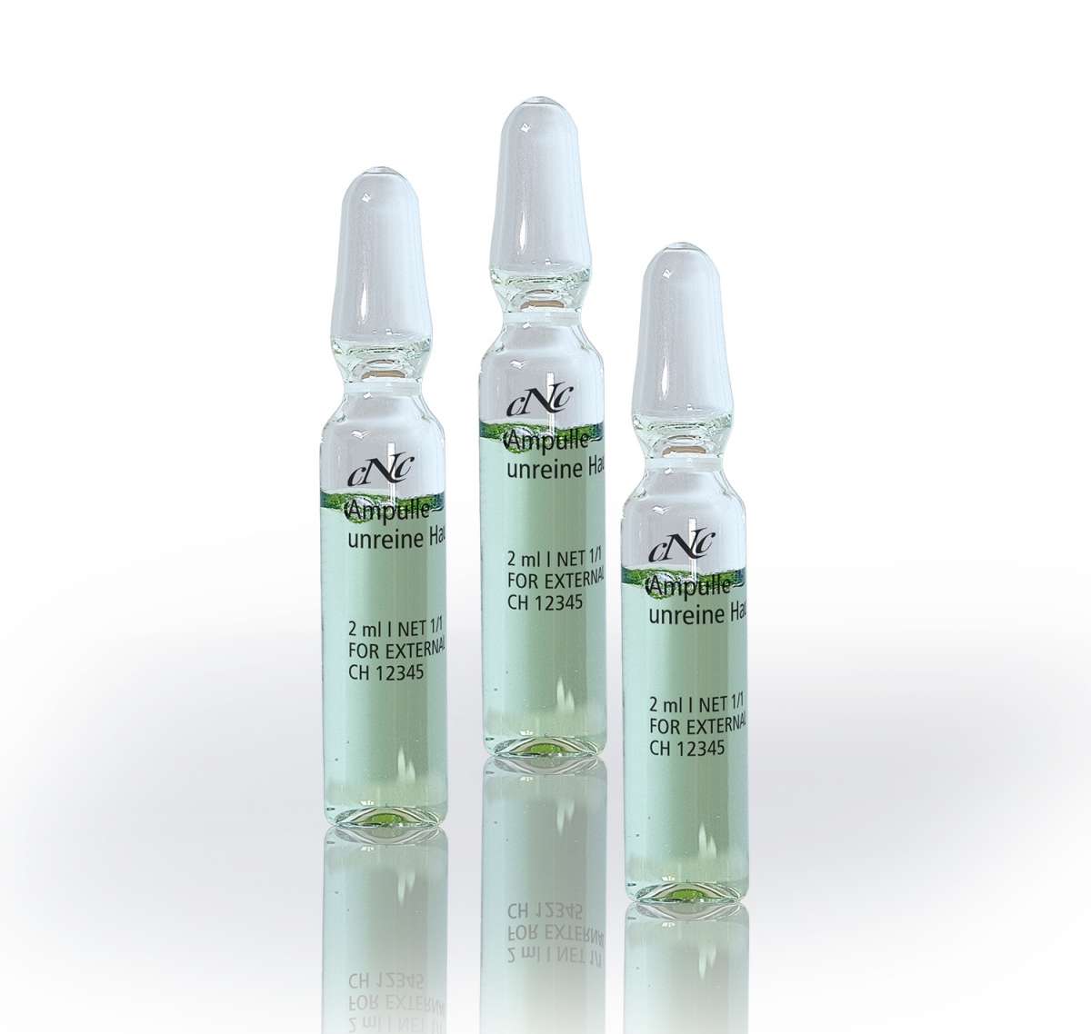 CNC Ampulle unreine Haut, 10 x 2 ml - Doriana Cosmetics GmbH