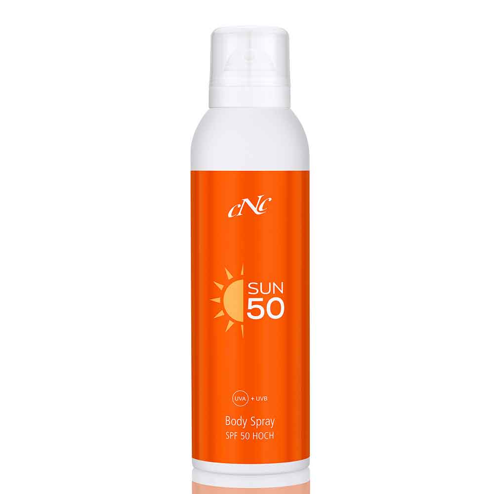 CNC Sun Body Spray SPF 50, 250ml (Sonnenschutz) - Doriana Cosmetics GmbH