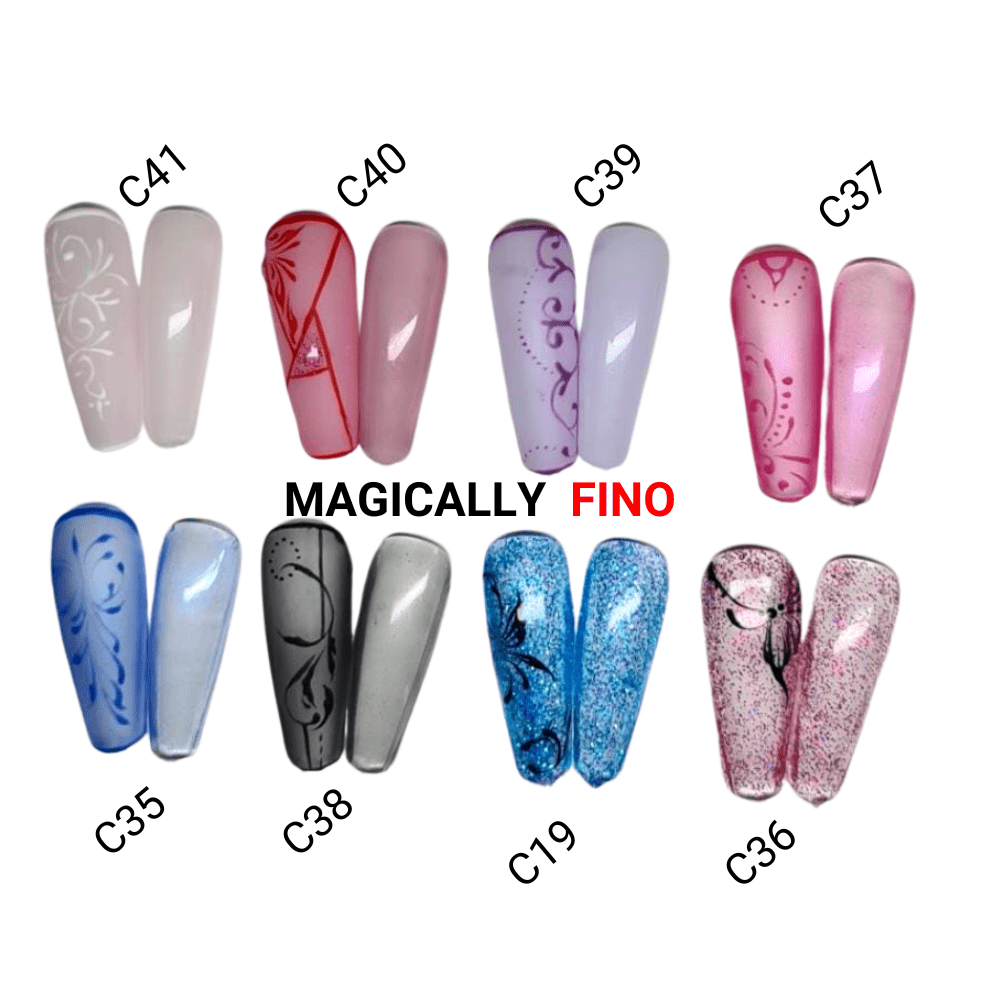 Doriana Cosmetics MAGICALLY *FINO* - Glittergel Nr.44 (Limited Edition) Glasgel, 5 ml - Doriana Cosmetics GmbH