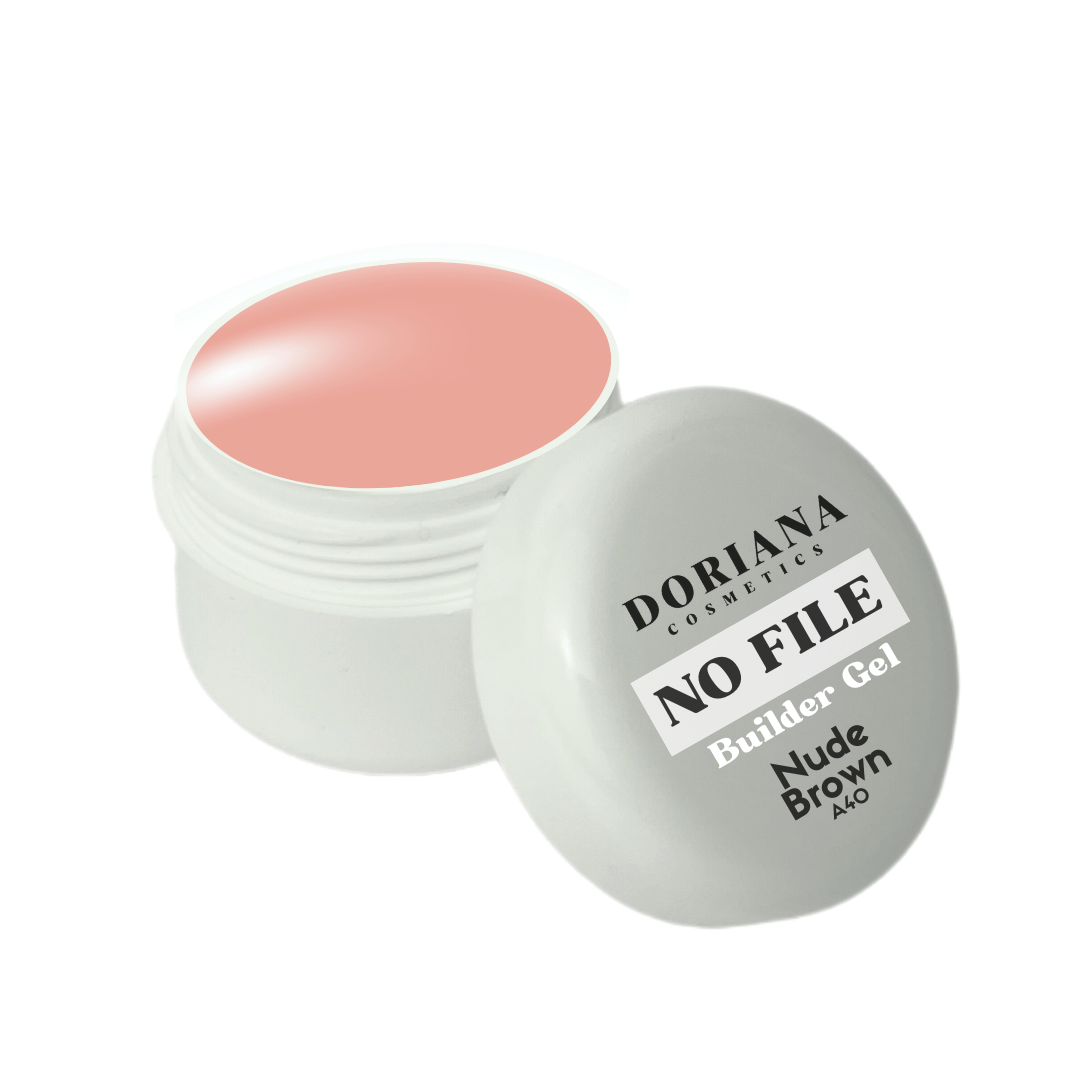 Doriana Cosmetics MAGICALLY - NO FILE - Builder Gel - Nude Brown - Doriana Cosmetics GmbH