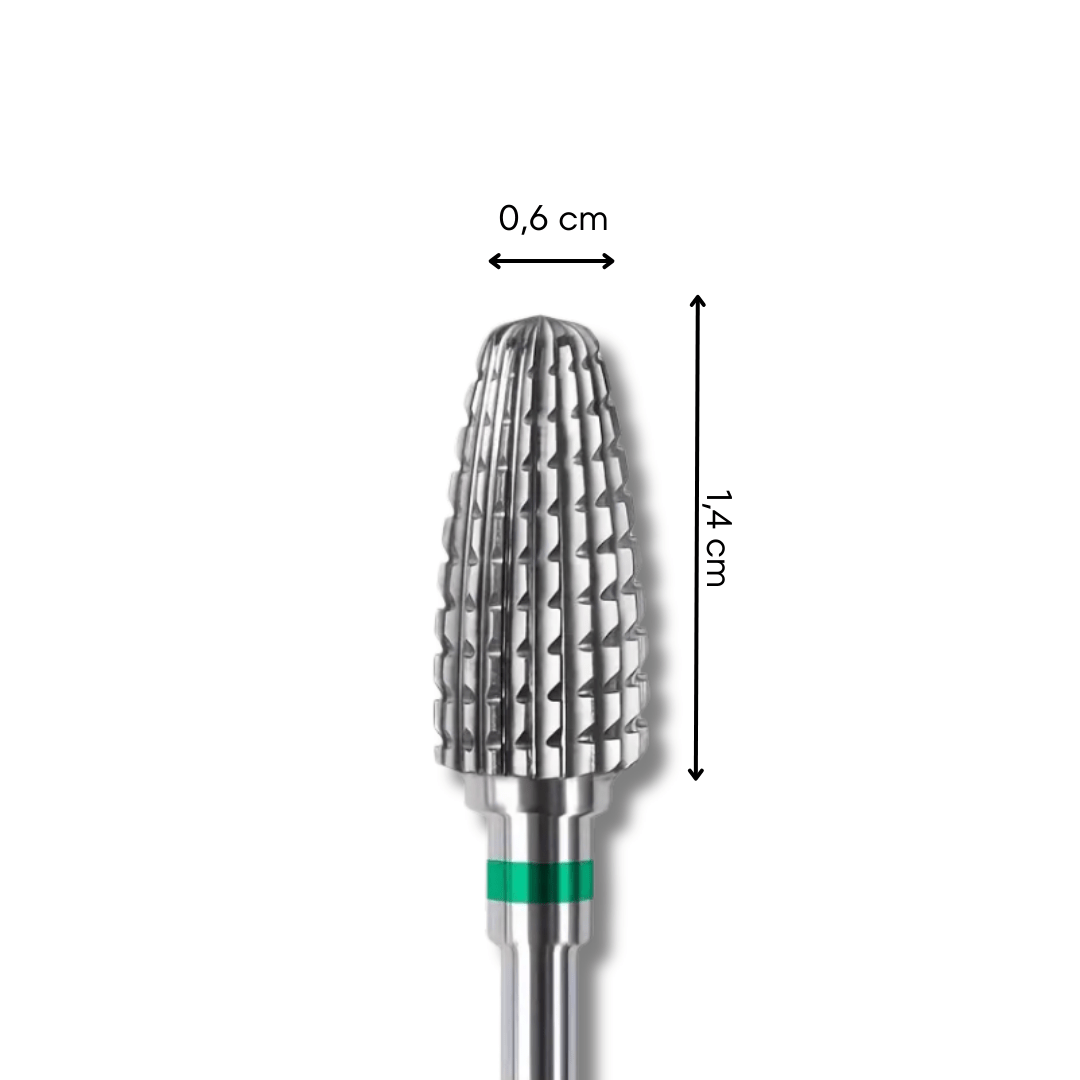 Hartmetal Bit, Zapfen, Grob - Doriana Cosmetics GmbH