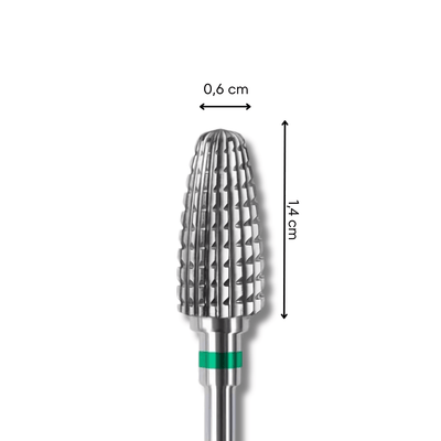 Hartmetal Bit, Zapfen, Grob - Doriana Cosmetics GmbH