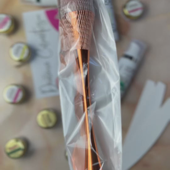 B13 Rosegold Make Up & Staubpinsel