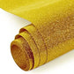 Schwarze SCHÜRZE mit EIGENEM LOGO in Glitzer (Gold, Pink oder Silber - Weiß), personalisiert - Doriana Cosmetics GmbH