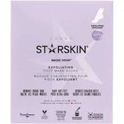 Starskin Magic Hour™ Exfoliating Double-Layer Foot Mask Sock
