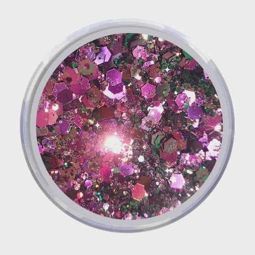 MAGICALLY Glitter Pulver - Lila Green GROB Art.-Nr.J17