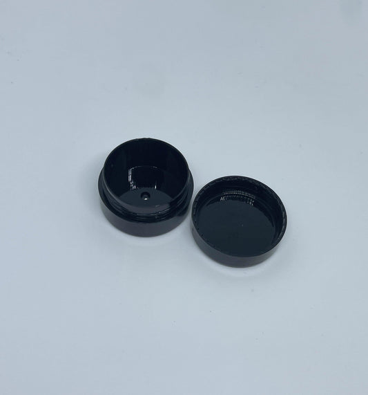 25x Leere 5ml Tiegel Schwarz - Doriana Cosmetics GmbH