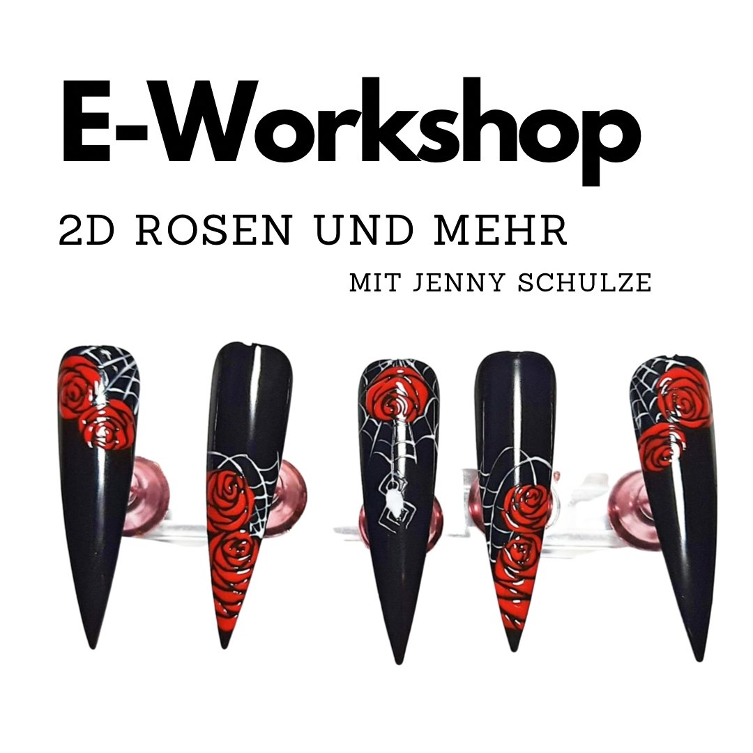 *2D Rosen* Nageldesign E-Workshop - Doriana Cosmetics GmbH