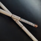 Allround Pinsel Nr. 6 - PROFESSIONAL , weiß, rosegold & Kristalle - Doriana Cosmetics GmbH