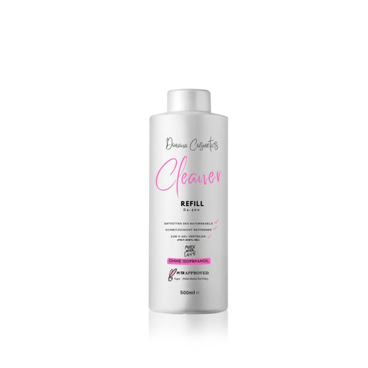 CLEANER Refill, ohne Isopropanol, 500 ml - Doriana Cosmetics GmbH