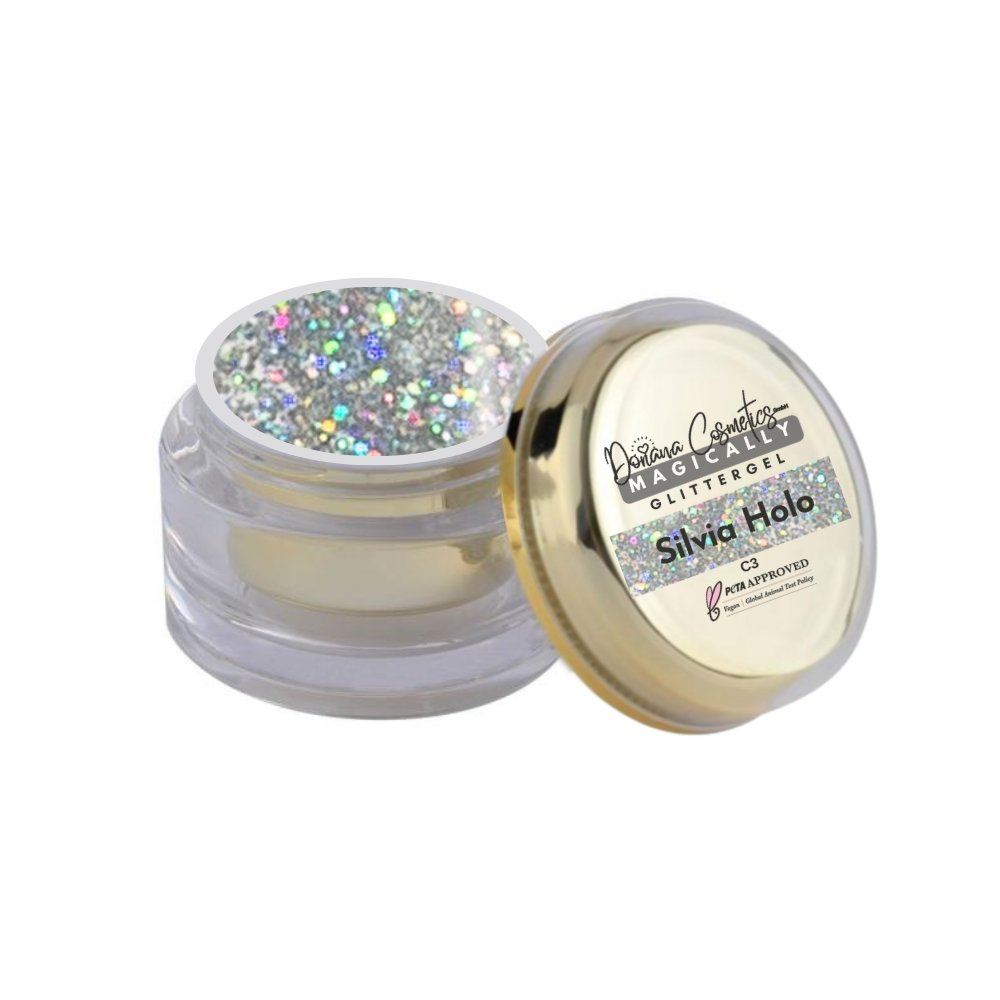 Doriana Cosmetics MAGICALLY Glittergel - Silvia Holo 5 ml (Art.-Nr.: C3), 5 ml - Doriana Cosmetics GmbH