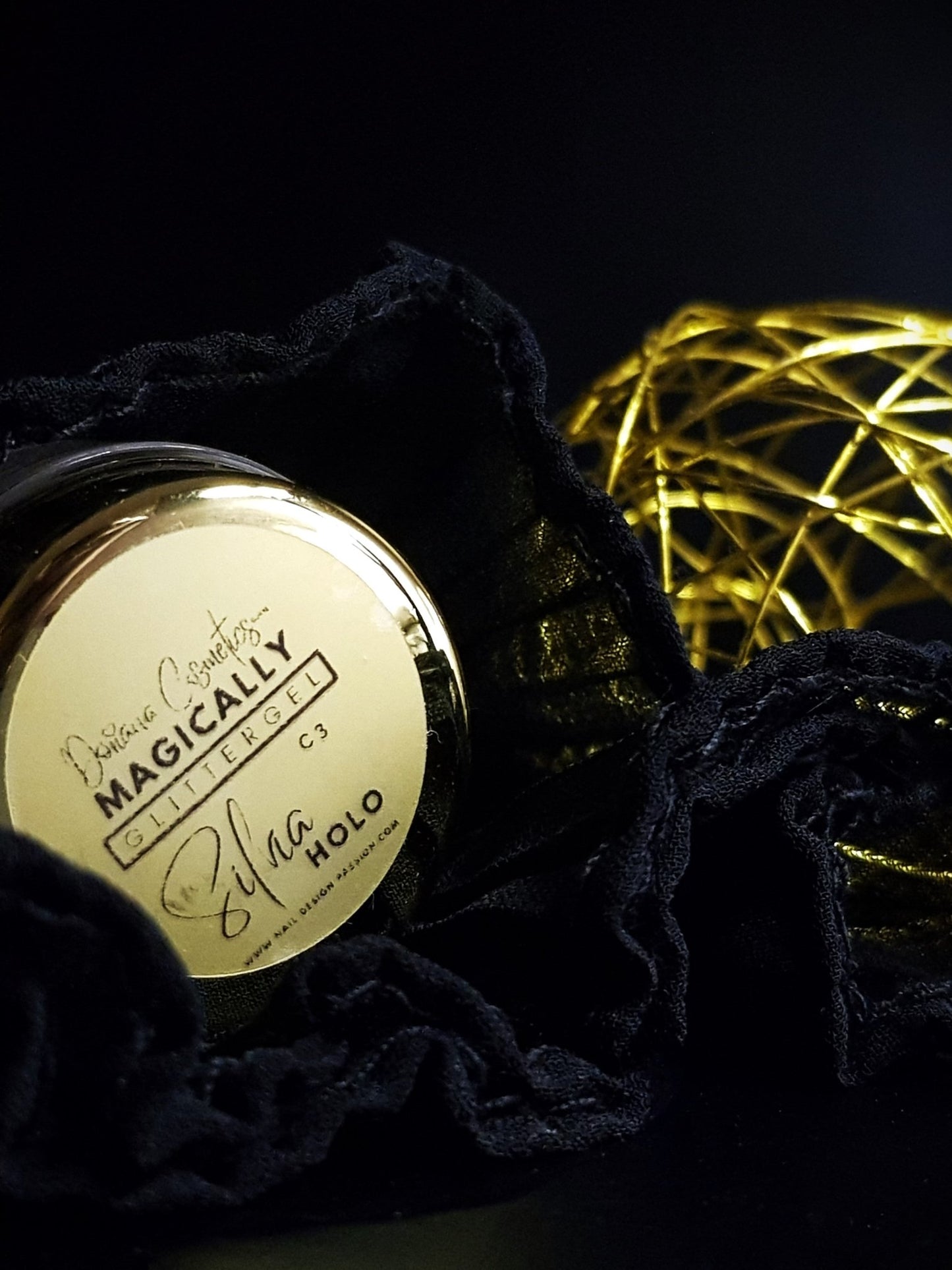 Doriana Cosmetics MAGICALLY Glittergel - Silvia Holo 5 ml (Art.-Nr.: C3), 5 ml - Doriana Cosmetics GmbH