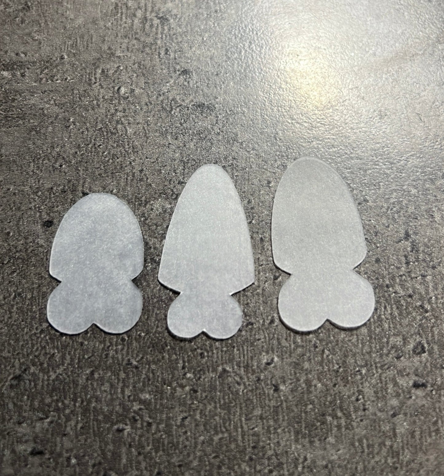 Einlegeschablonen für die Herstellung von French Designs, lang, oval,13 Stück (Art.-Nr.:i12) - Doriana Cosmetics GmbH