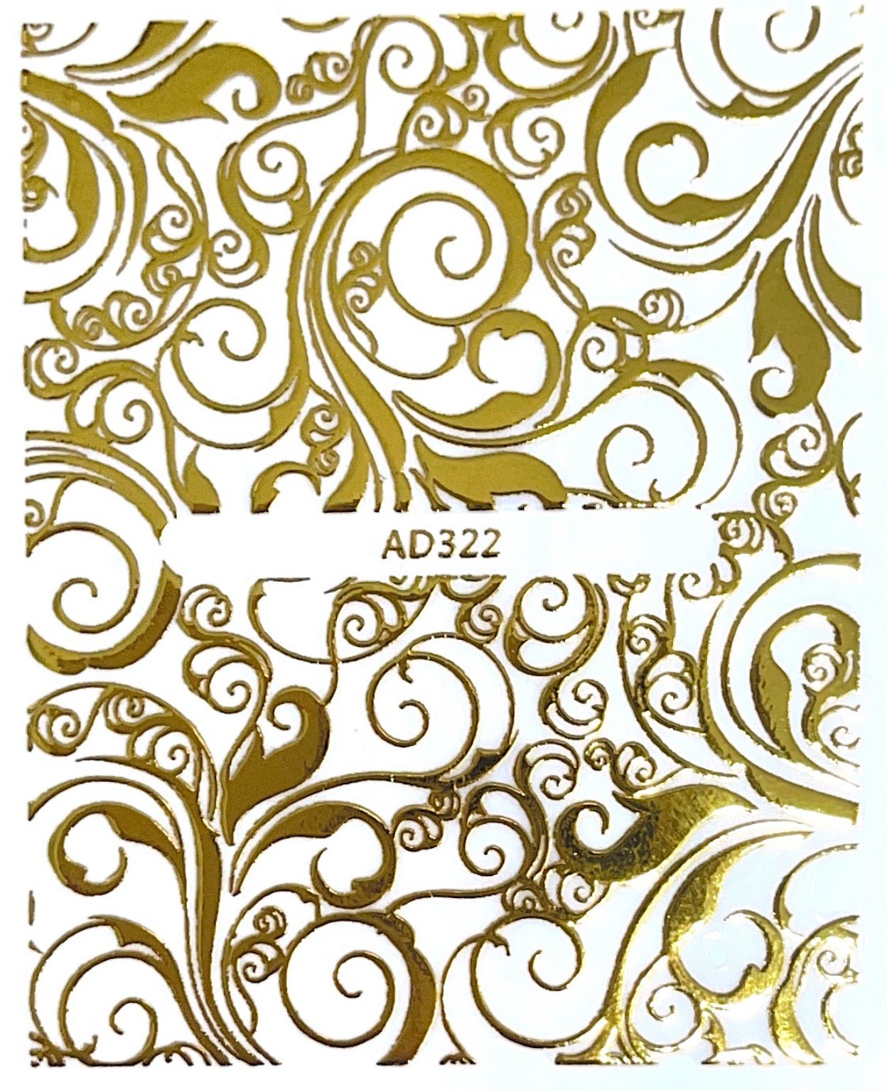 Gold Muster Sticker - Doriana Cosmetics GmbH