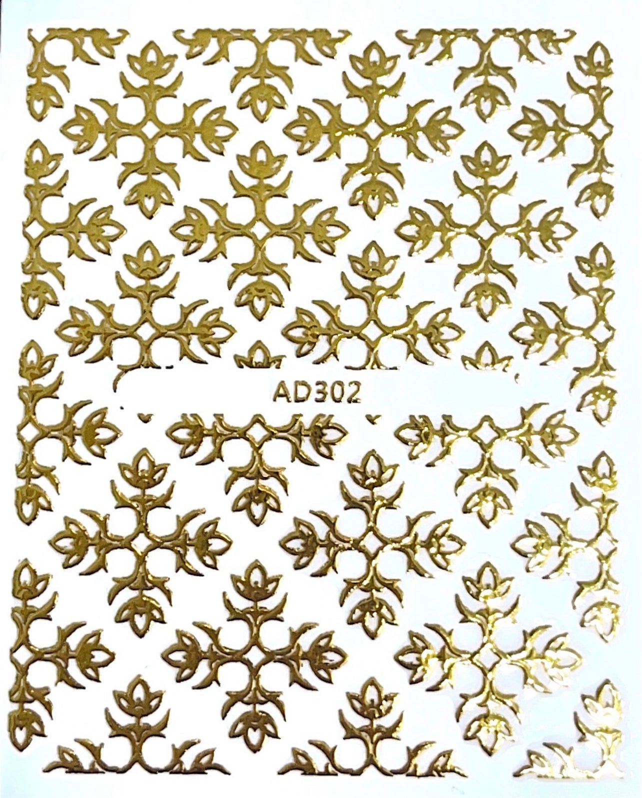 Gold Muster Sticker - Doriana Cosmetics GmbH