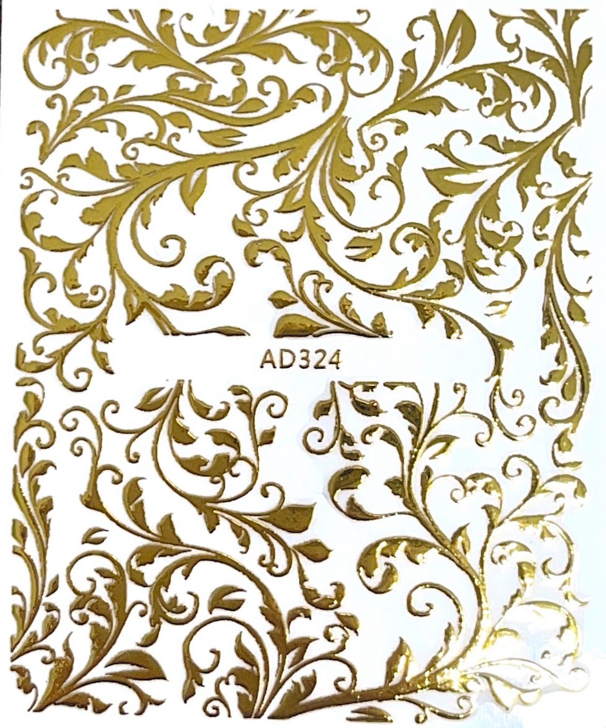 Gold Muster Sticker - Doriana Cosmetics GmbH